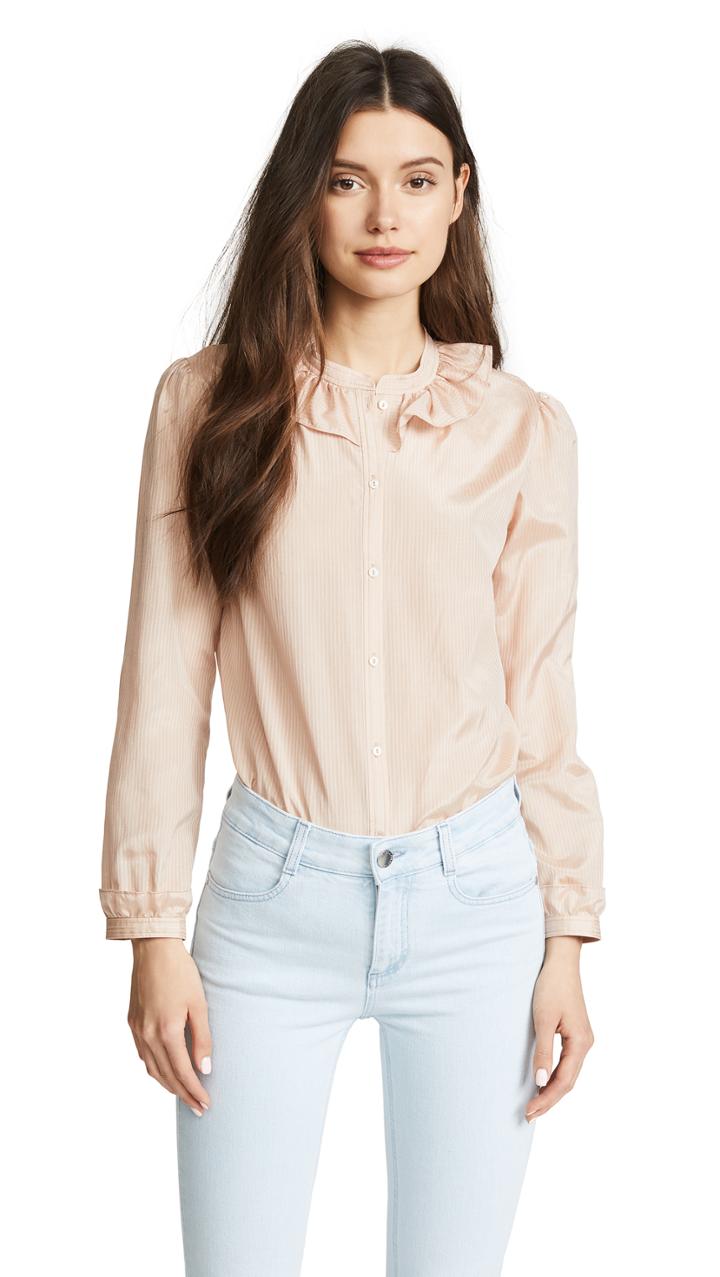 A P C Josephine Button Down Shirt
