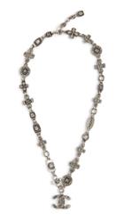 What Goes Around Comes Around Chanel Cross Link Necklace