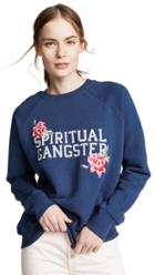 Spiritual Gangster Sgv Floral Classic Crew Sweatshirt