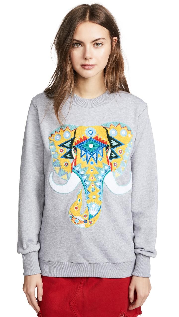 Katya Dobryakova Elephant Sweatshirt