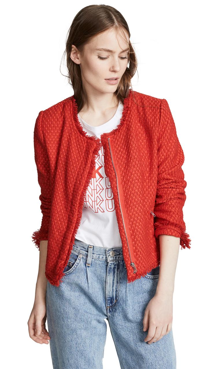 Bb Dakota Feeling Fancy Tweed Jacket