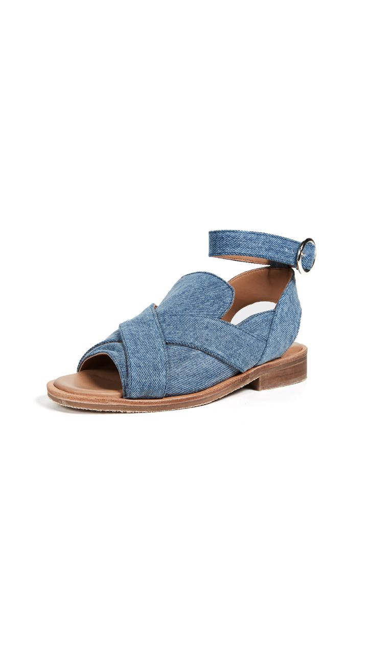 Salvatore Ferragamo Tropea Wedge Sandals