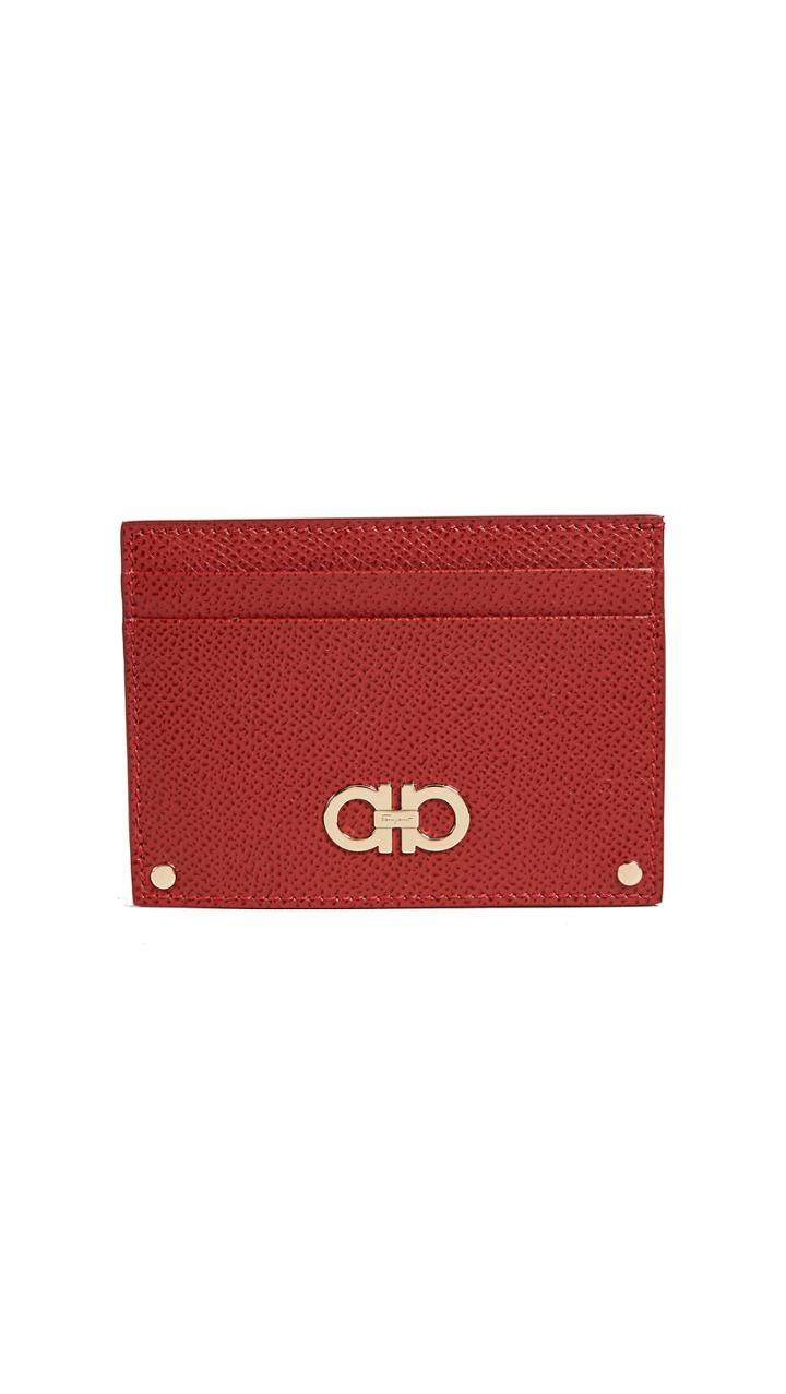 Salvatore Ferragamo Gancini Card Case