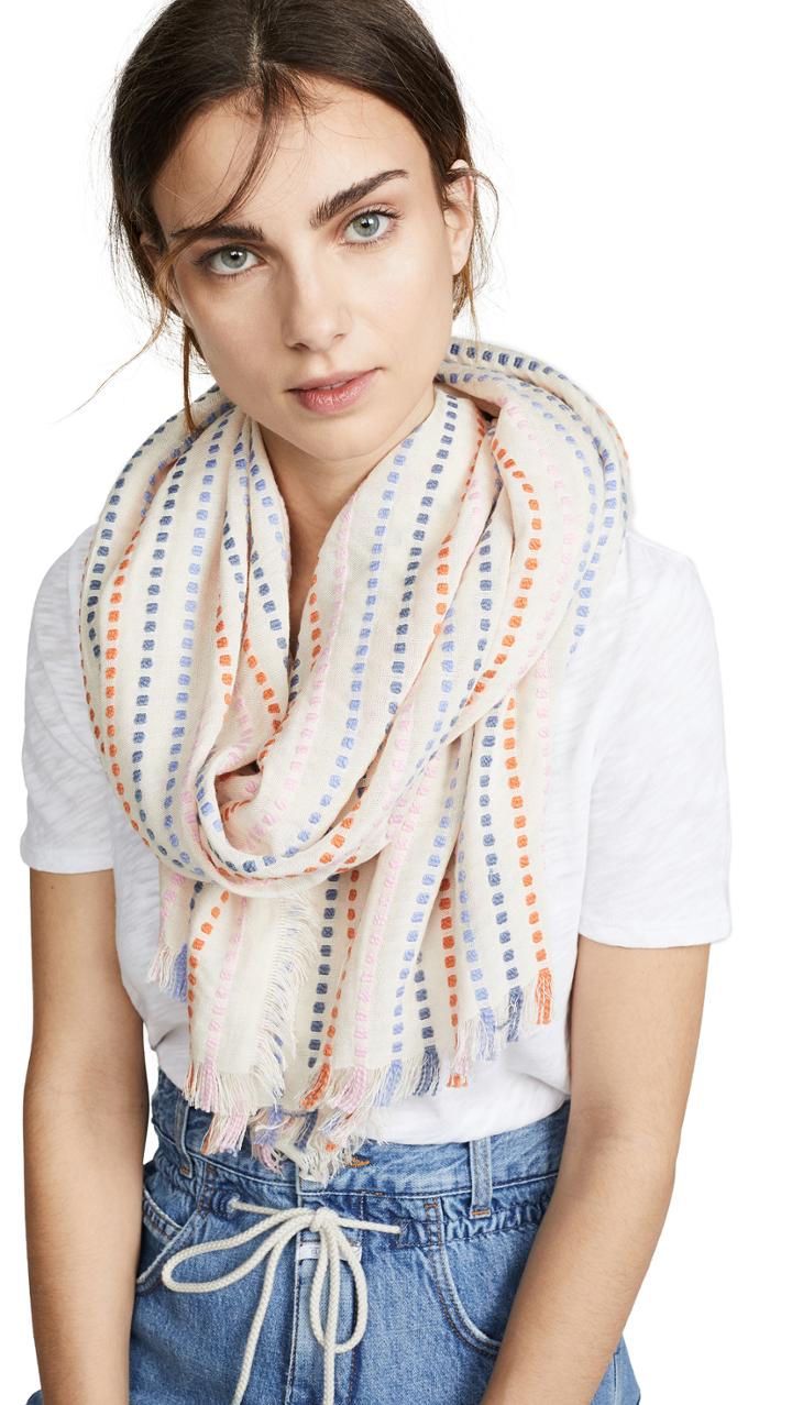 Madewell Woven Thread Stripe Scarf