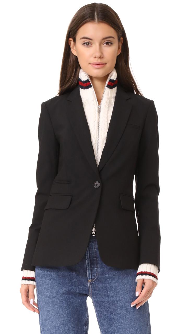 Veronica Beard Stripe Upstate Dickey Scarf