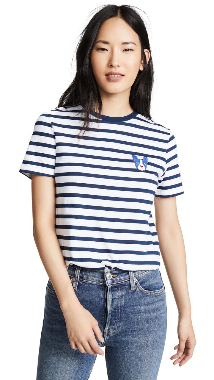 Etre Cecile Dog Badge T Shirt