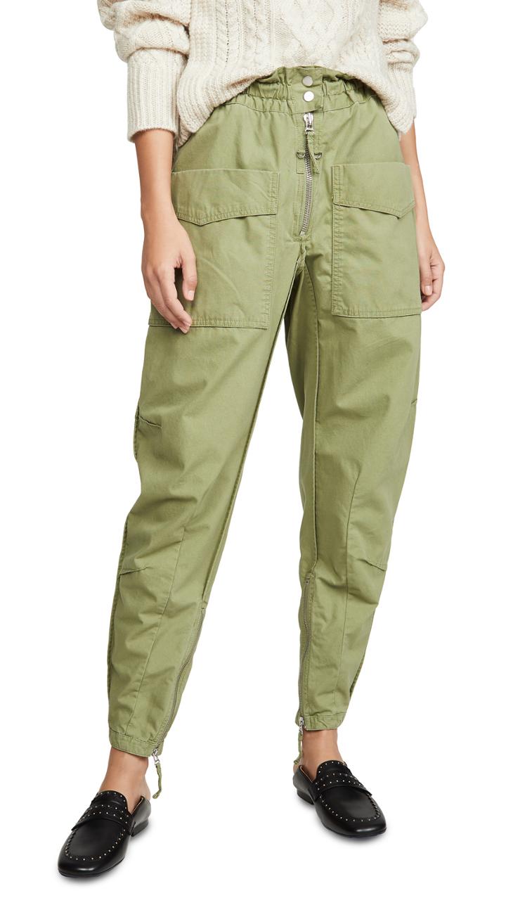 Isabel Marant Etoile Lecia Cargo Pants