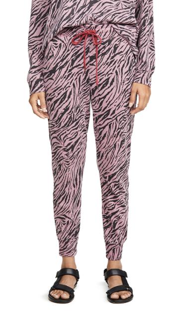 Sundry Zebra Tapered Sweatpants