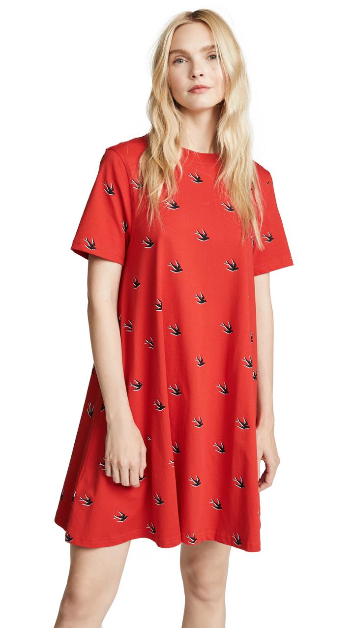 Mcq Alexander Mcqueen Babydoll Dress