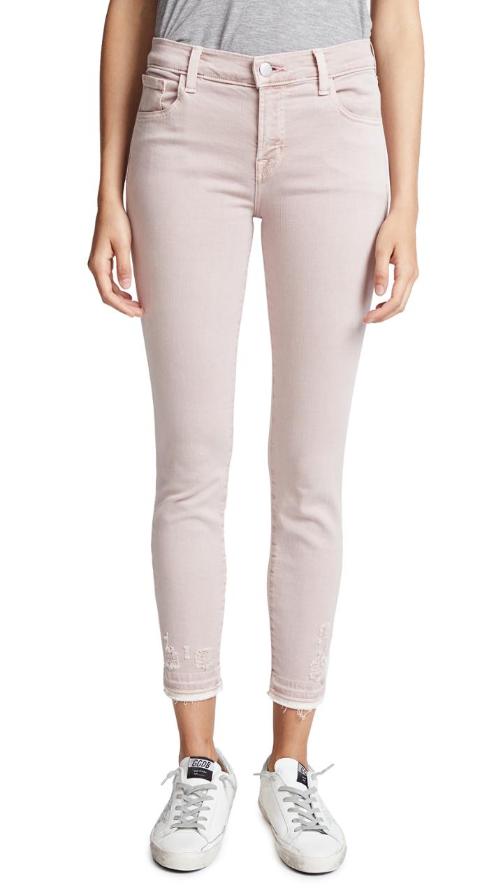 J Brand 835 Mid Rise Crop Skinny Jeans