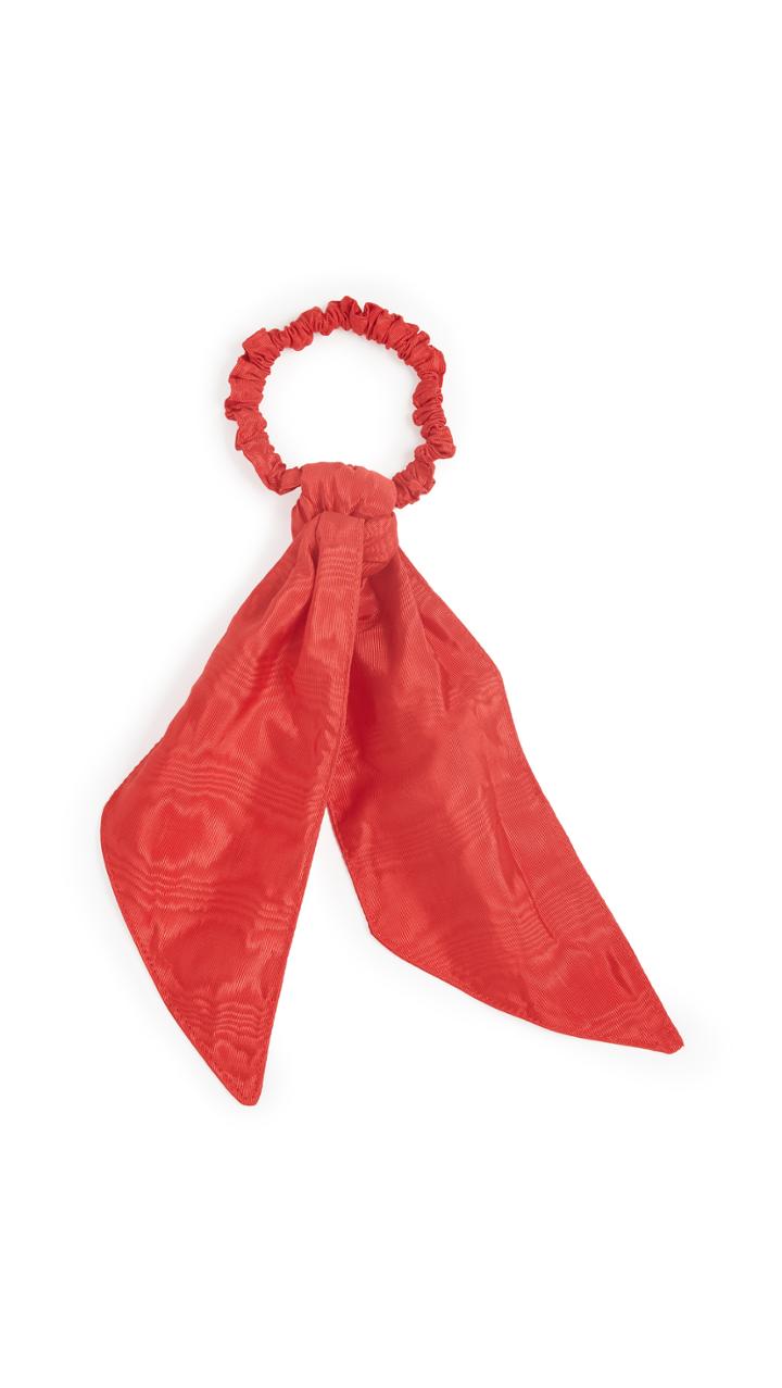 Loeffler Randall Evie Elegant Bow Scrunchie