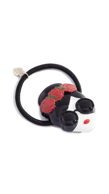 Alice Olivia Stace Face Hair Tie With Flowers
