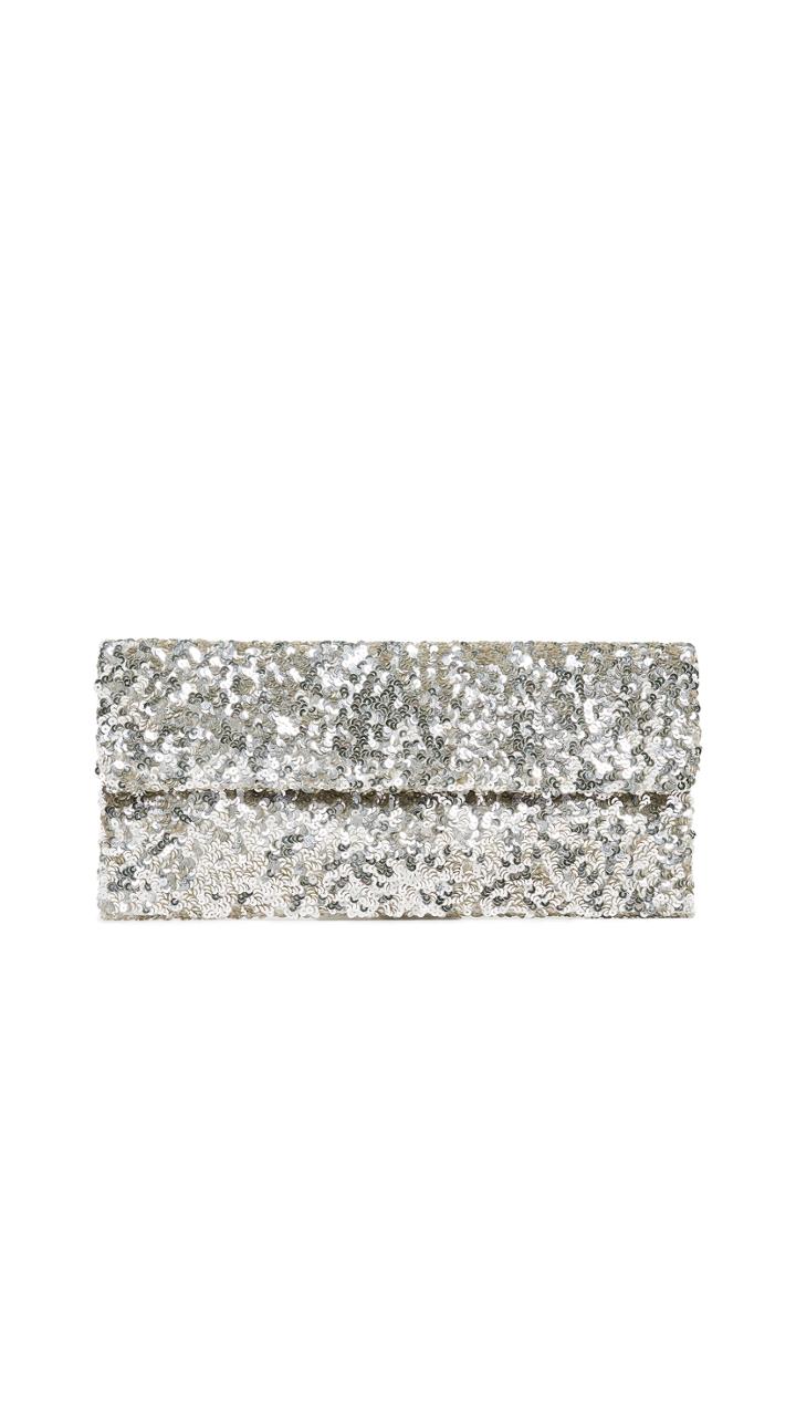 Santi Sequin Clutch