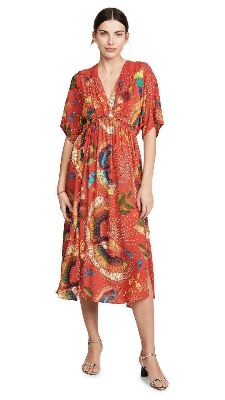 Farm Rio Carnaval Midi Dress