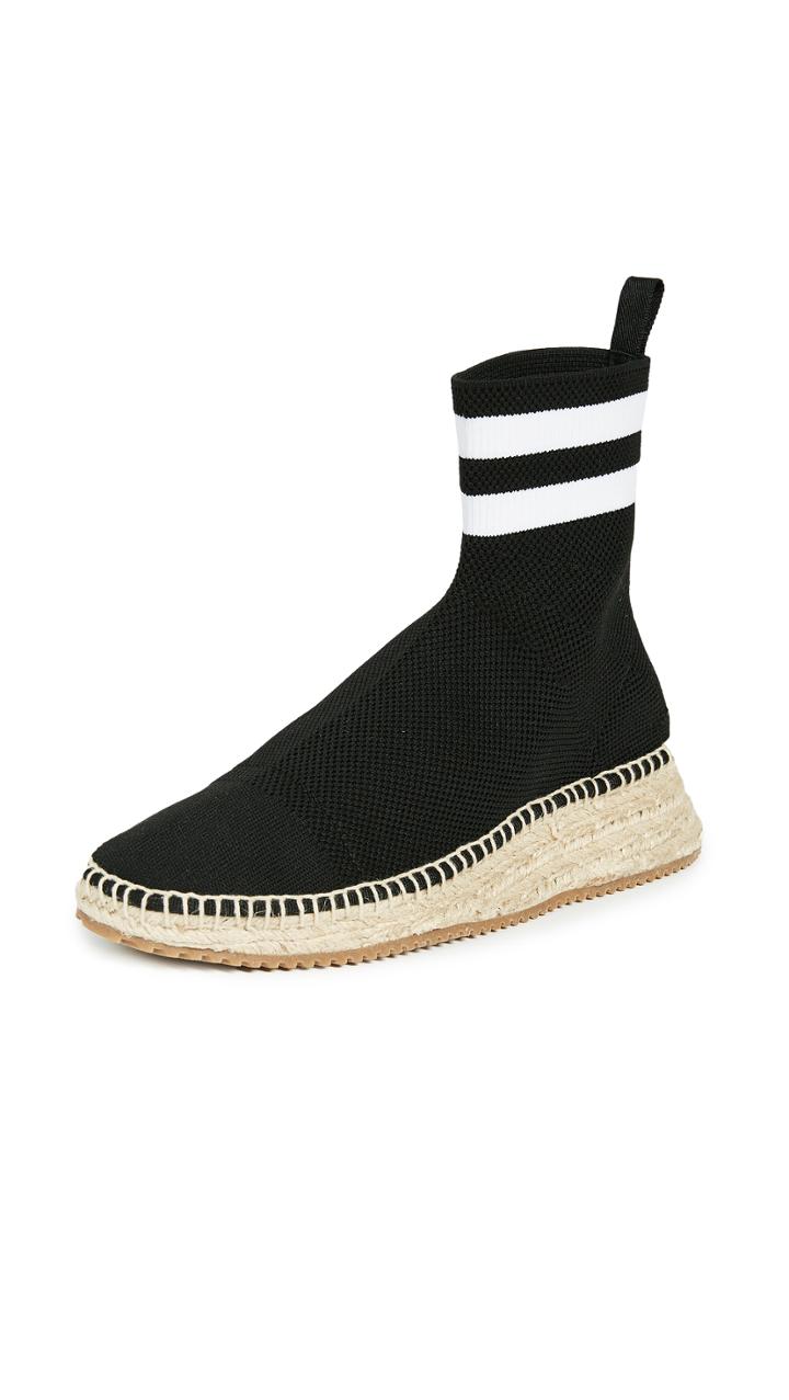 Alexander Wang Dylan High Knit Espadrille Runners