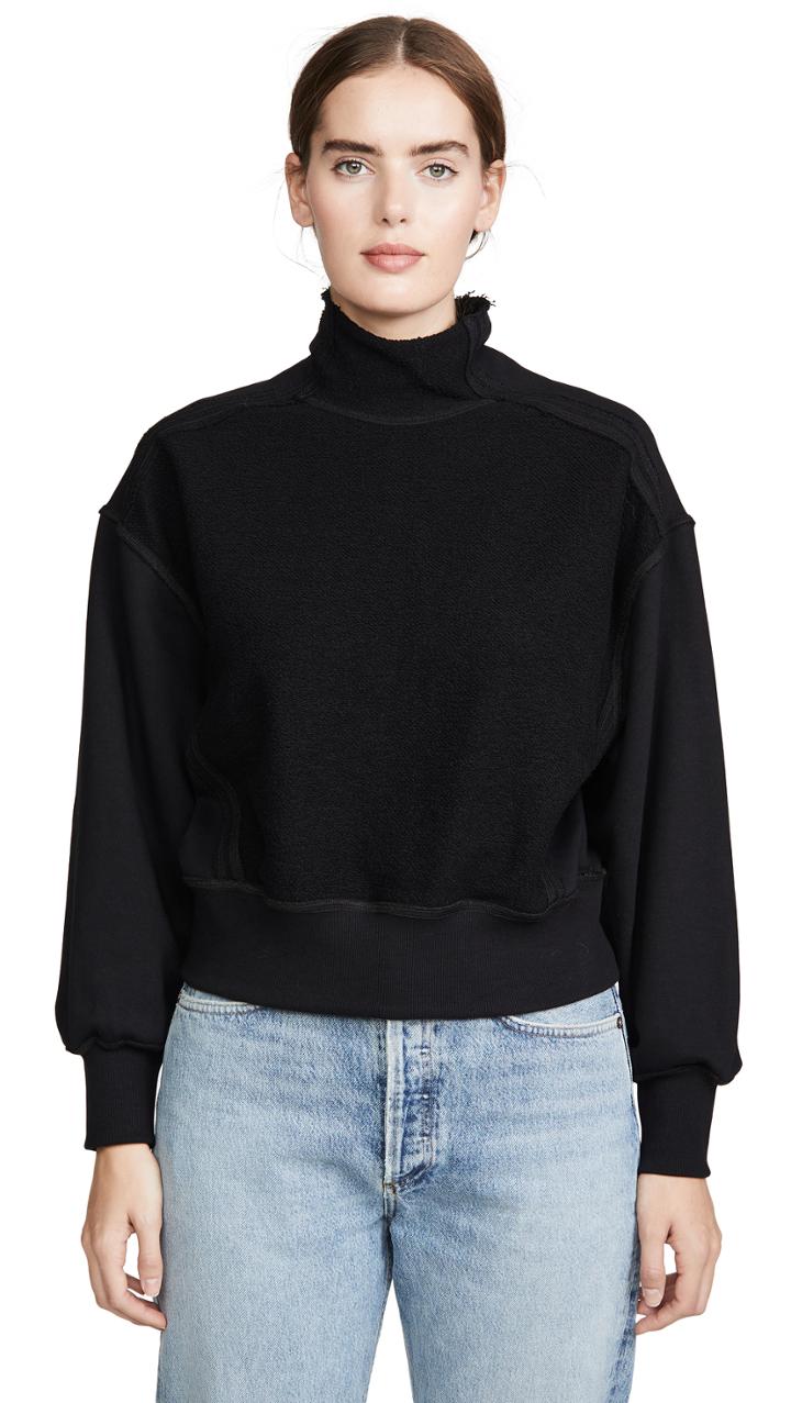 Twenty Montreal Sunny Side Mock Neck Pullover