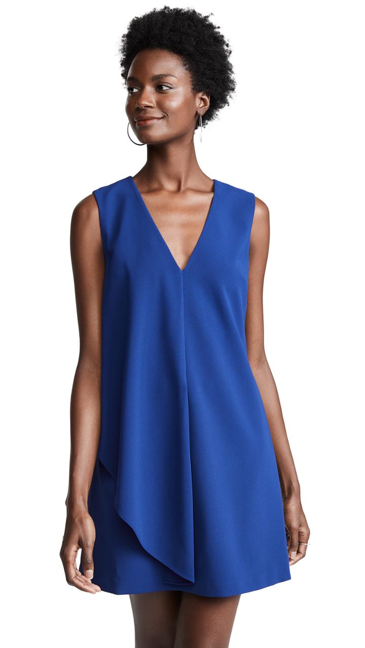 Alice Olivia Bibi Drape Dress