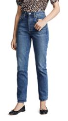 Citizens Of Humanity Charlotte Crop High Rise Straight Jeans
