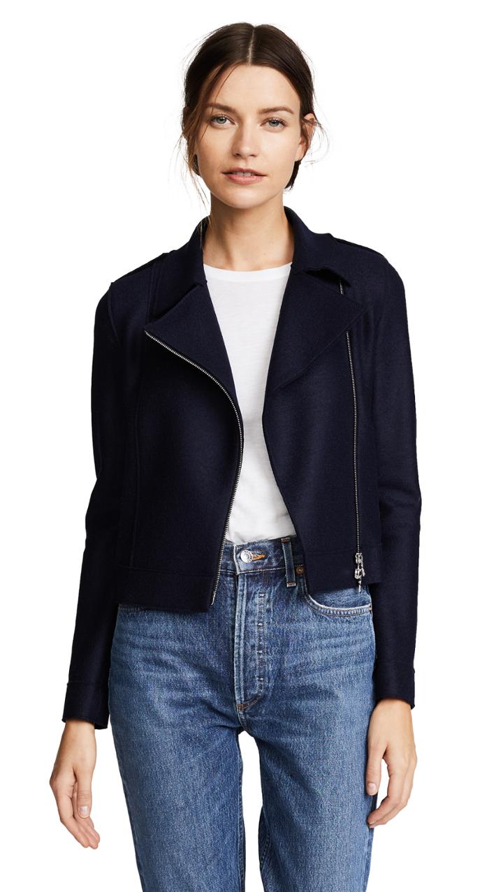 Harris Wharf London Biker Jacket