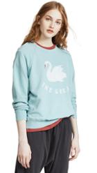 The Great College Sweatshirt With Swan Graphic