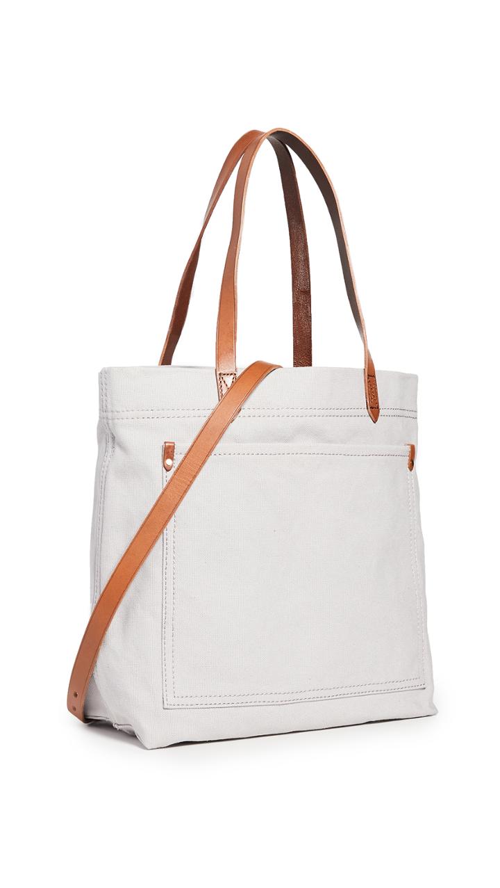 Madewell Canvas Medium Transport Tote Bag