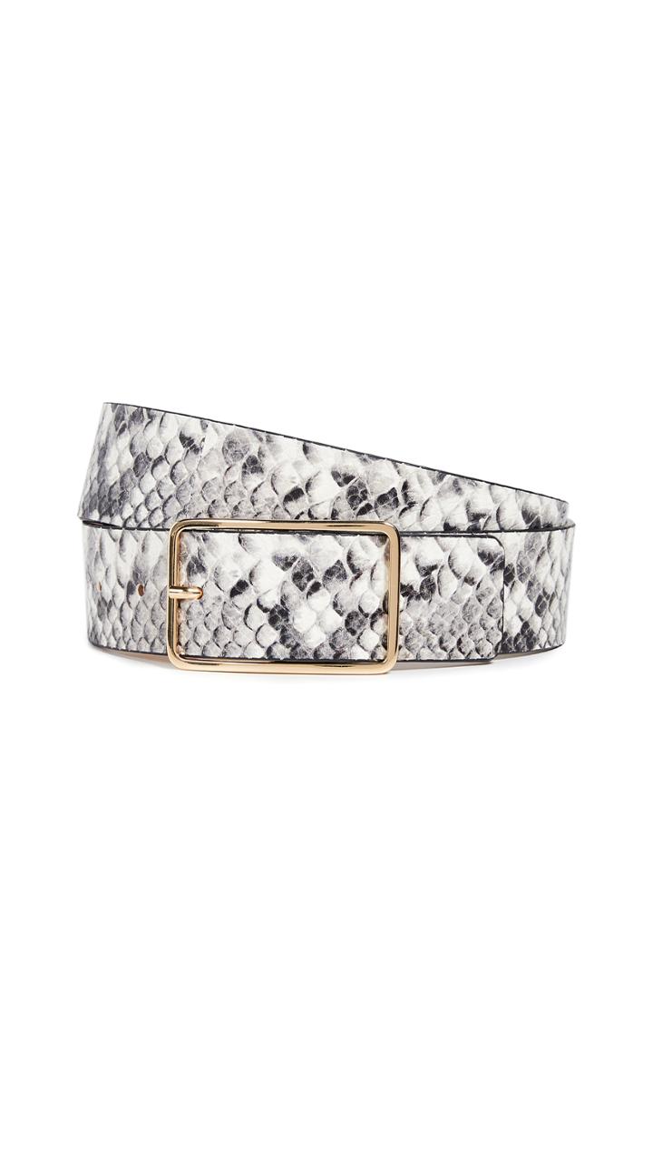 B Low The Belt Mila Python Belt