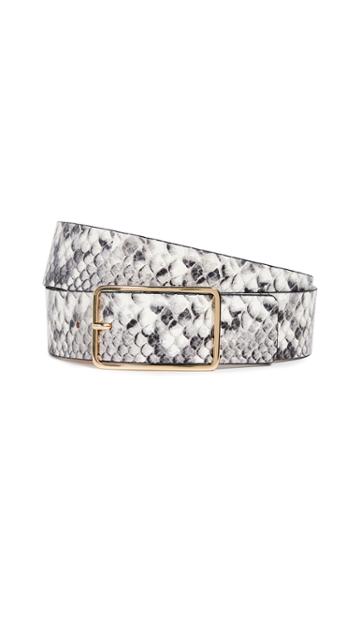 B Low The Belt Mila Python Belt