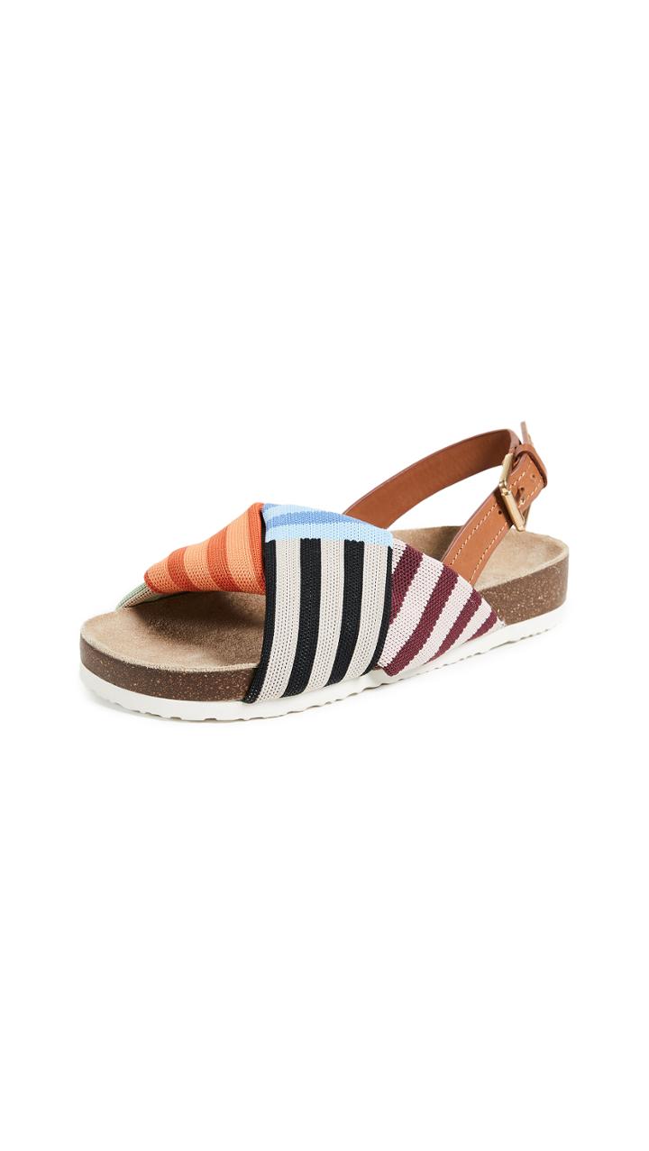 Tory Burch Solid Thin Flip Flops