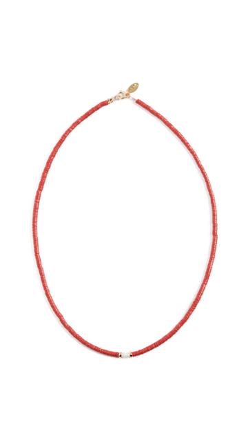 Maison Monik Red Pearl Choker
