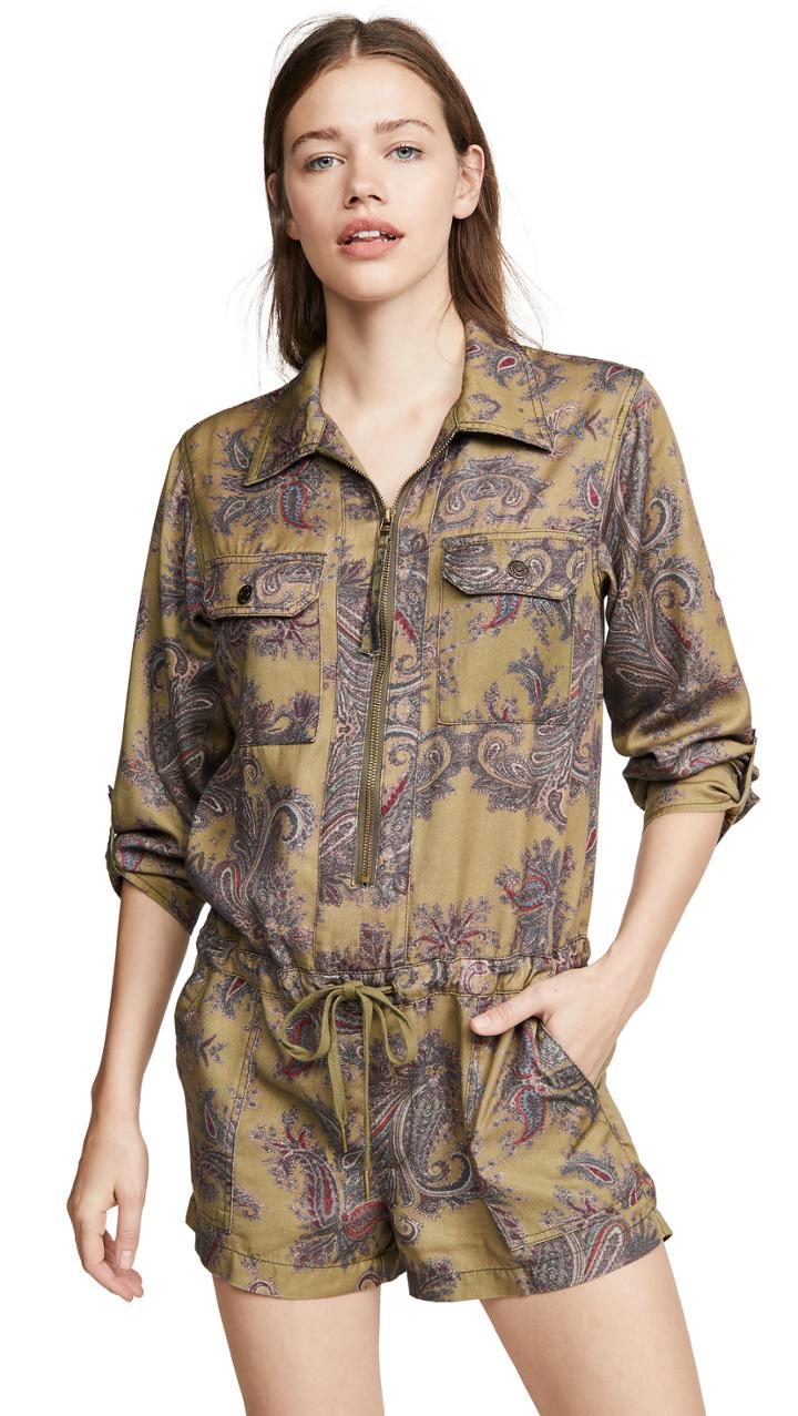 Pam Gela Patch Pocket Romper
