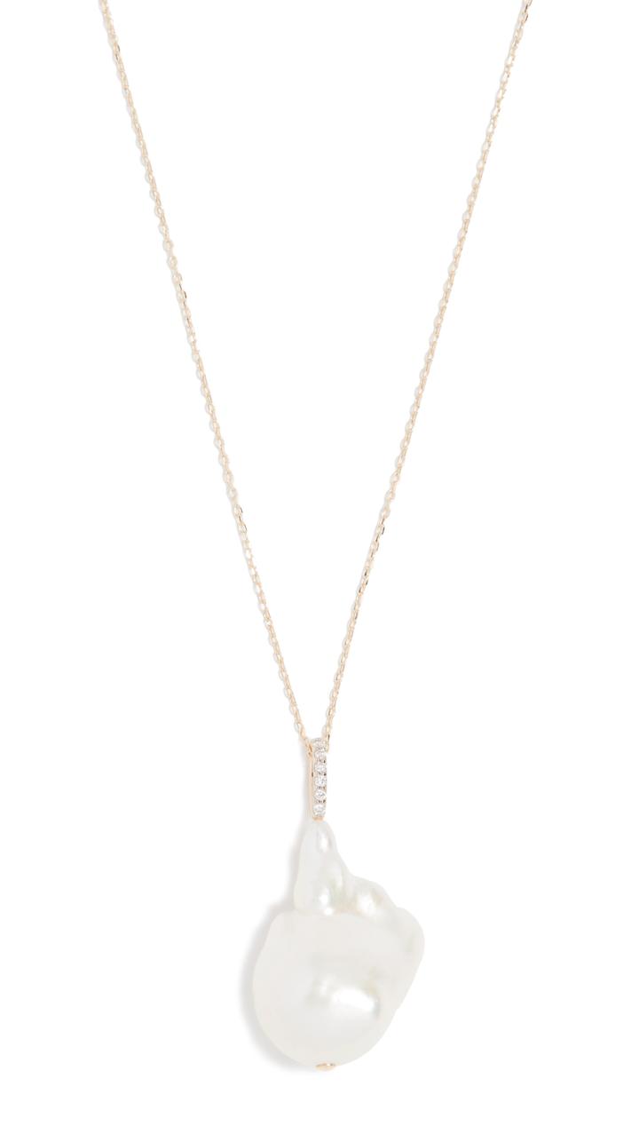 Mateo 14k Baroque Pearl Necklace