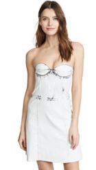 Ksenia Schnaider Jeather Corset Dress