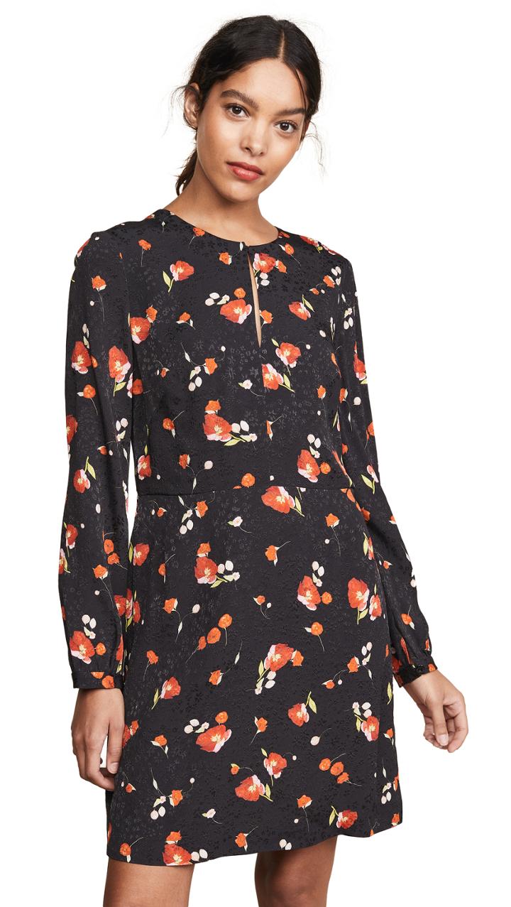 Vilshenko Reeta Floral Dress