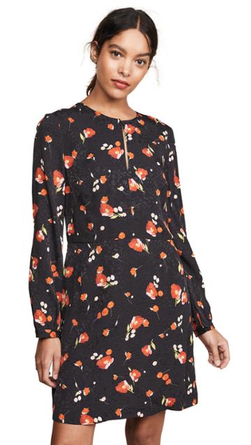 Vilshenko Reeta Floral Dress