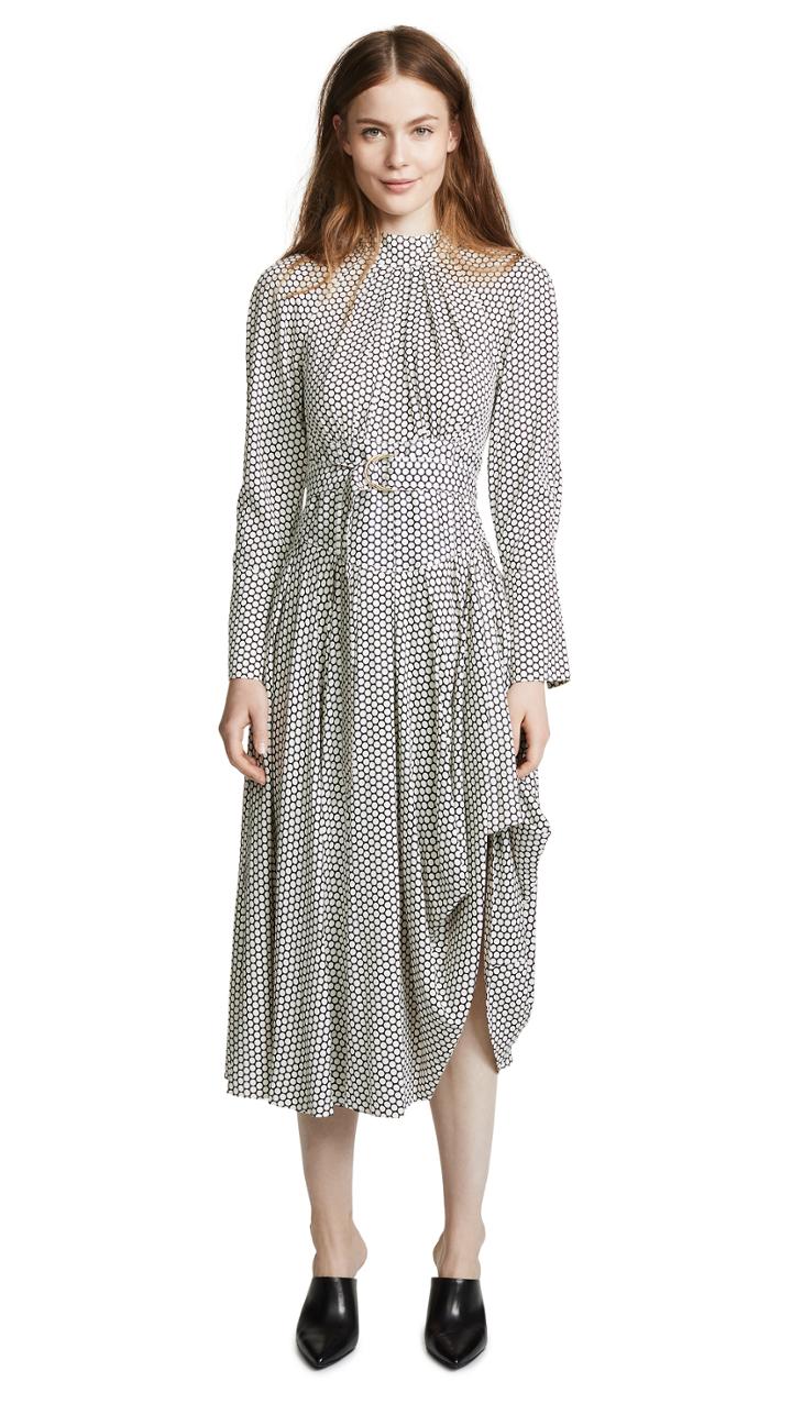 Diane Von Furstenberg High Neck Halter Dress