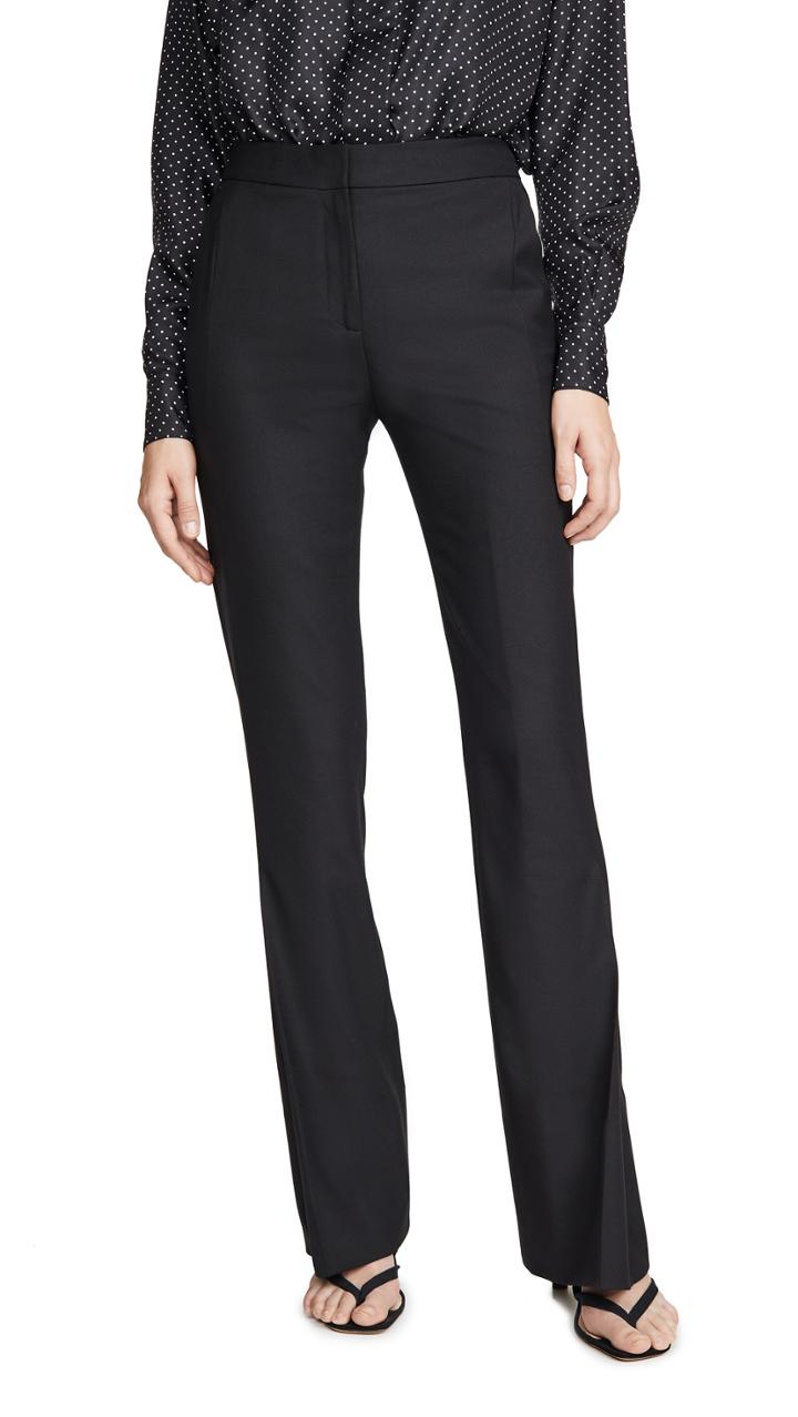 Victoria Victoria Beckham Pleat Leg Trousers