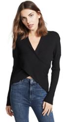 Live The Process V Wrap Sweater