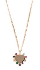 Ariel Gordon Jewelry 14k Candy Heart Carousel Necklace
