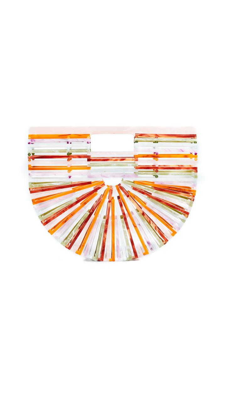 Cult Gaia Acrylic Ark Small Clutch