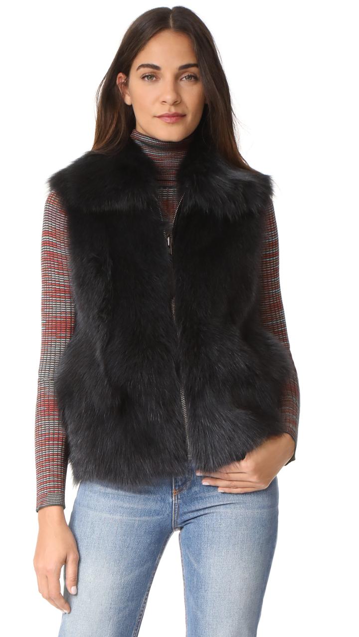 Sam Lola Fox Fur Vest