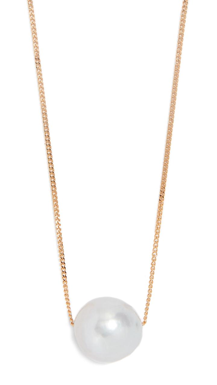 Chan Luu Grey Cultured Pearl Necklace
