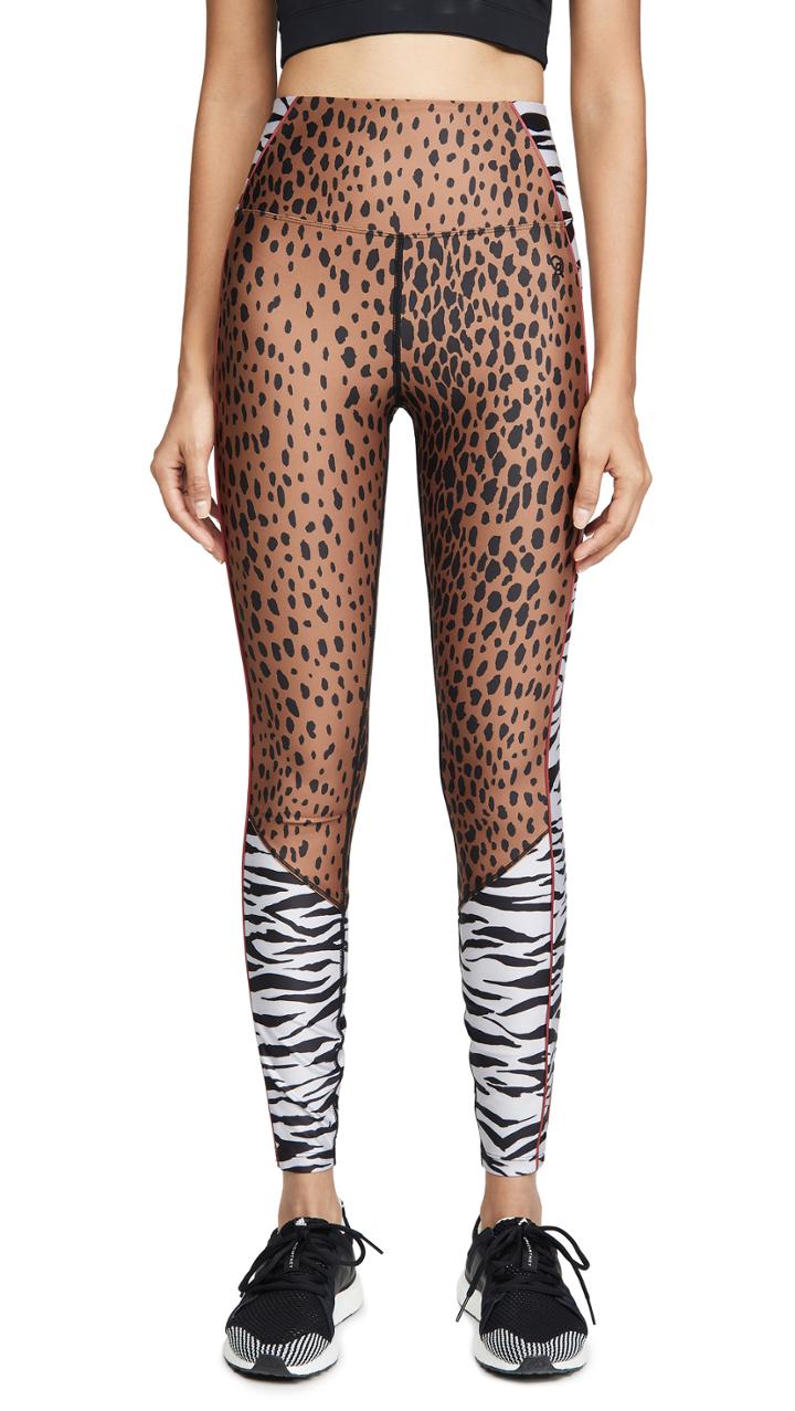 Good American Active Animal Mix 7 8 Leggings