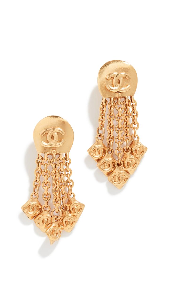 What Goes Around Comes Around Chanel Dangle Earrings