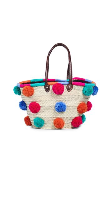 Soeur Du Maroc Medium Marrakech Pom Pom Tote Bag