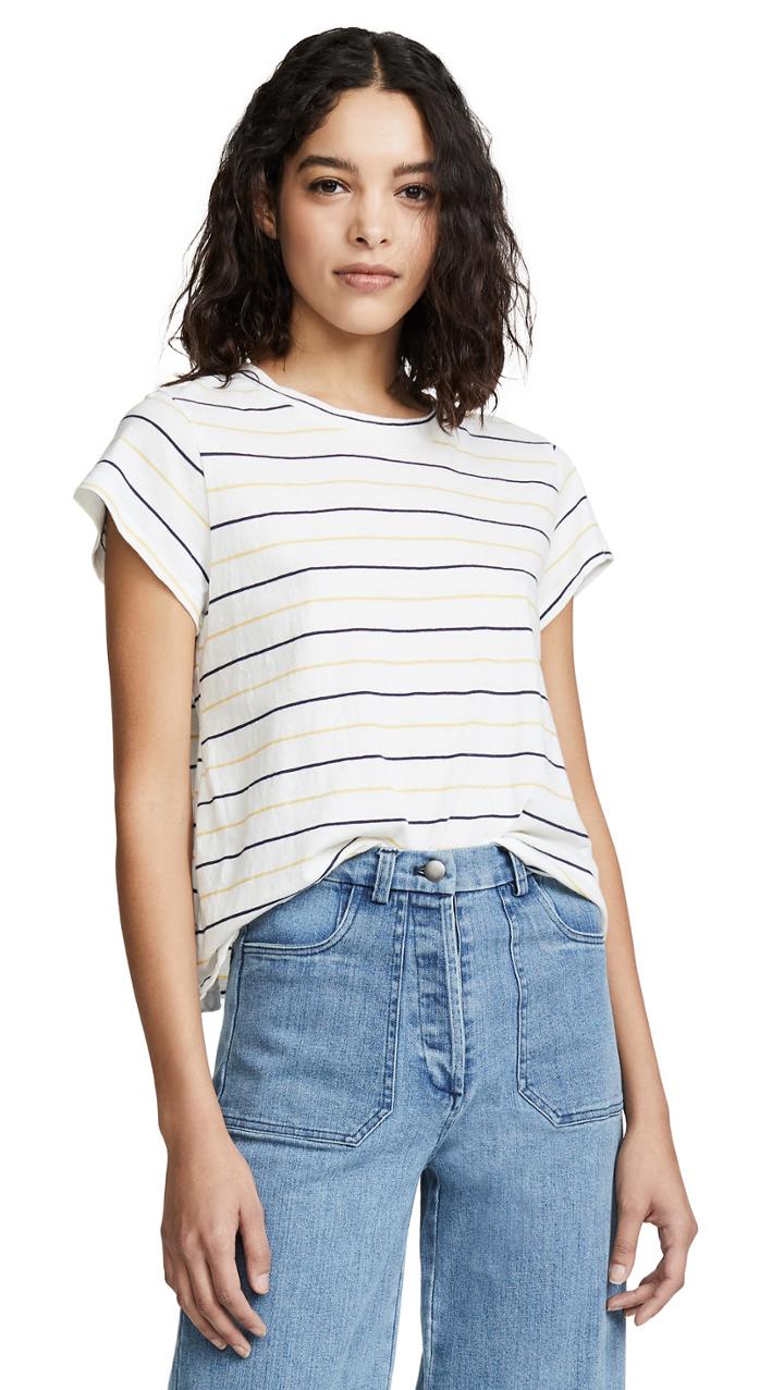 Lna Stripe Raze Tee