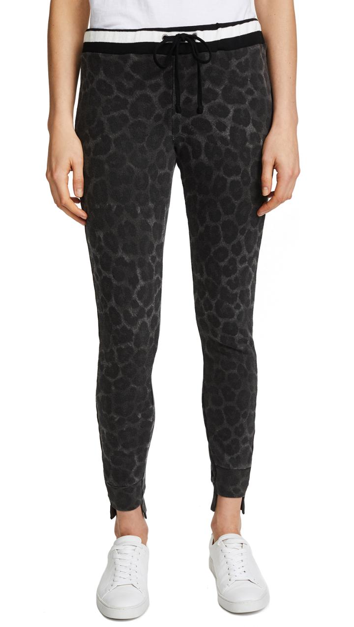 Pam Gela Printed Cuff Pants
