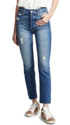 Mother The Dazzler Button Fly Ankle Jeans