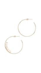 Jennifer Zeuner Jewelry Ciara Hoop Earrings