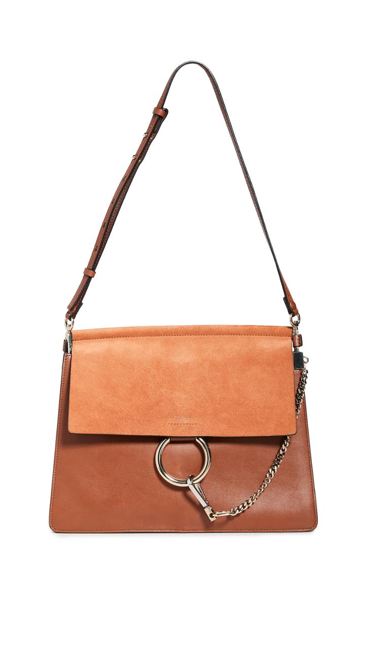 What Goes Around Comes Around Chloe Faye Medium Flap Shoulder Bag