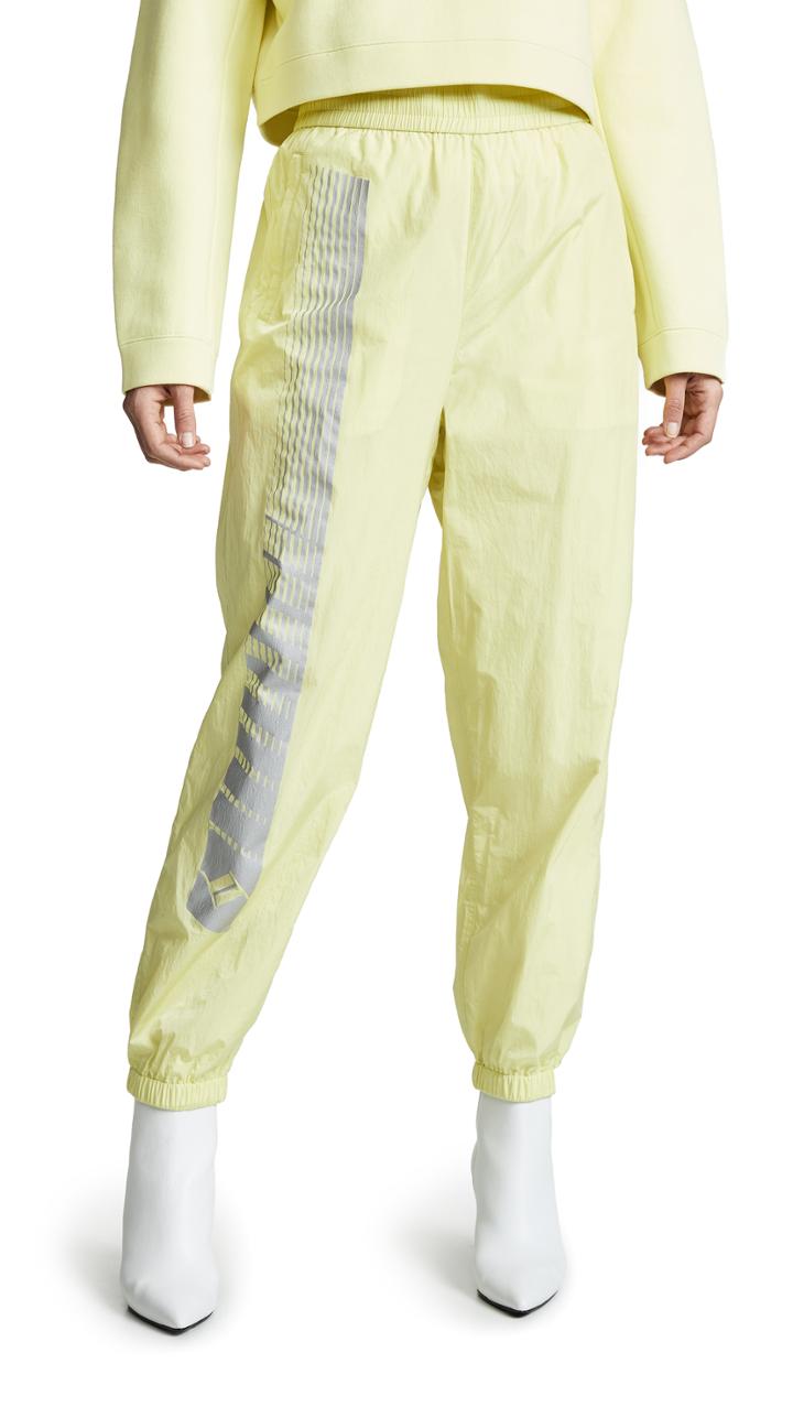 Alexanderwang T Nylon Pants With Reflective Print Detail